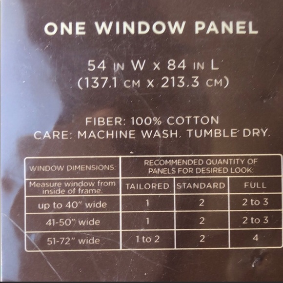 New Dwell Studio Pink Butterfly Window Panel Curtain 54”X 84” - Picture 4 of 7